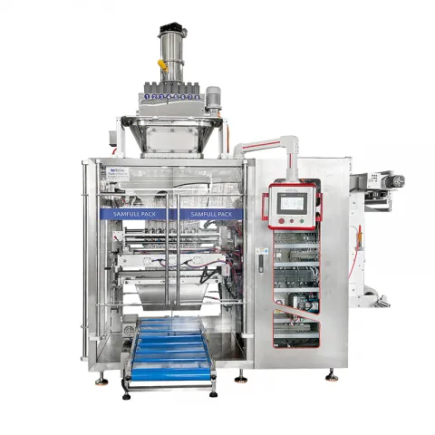 Multilane Powder Four Sides Sealing Sachets Packing Machine
